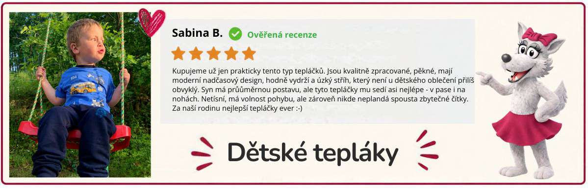 Dětské tepláky
