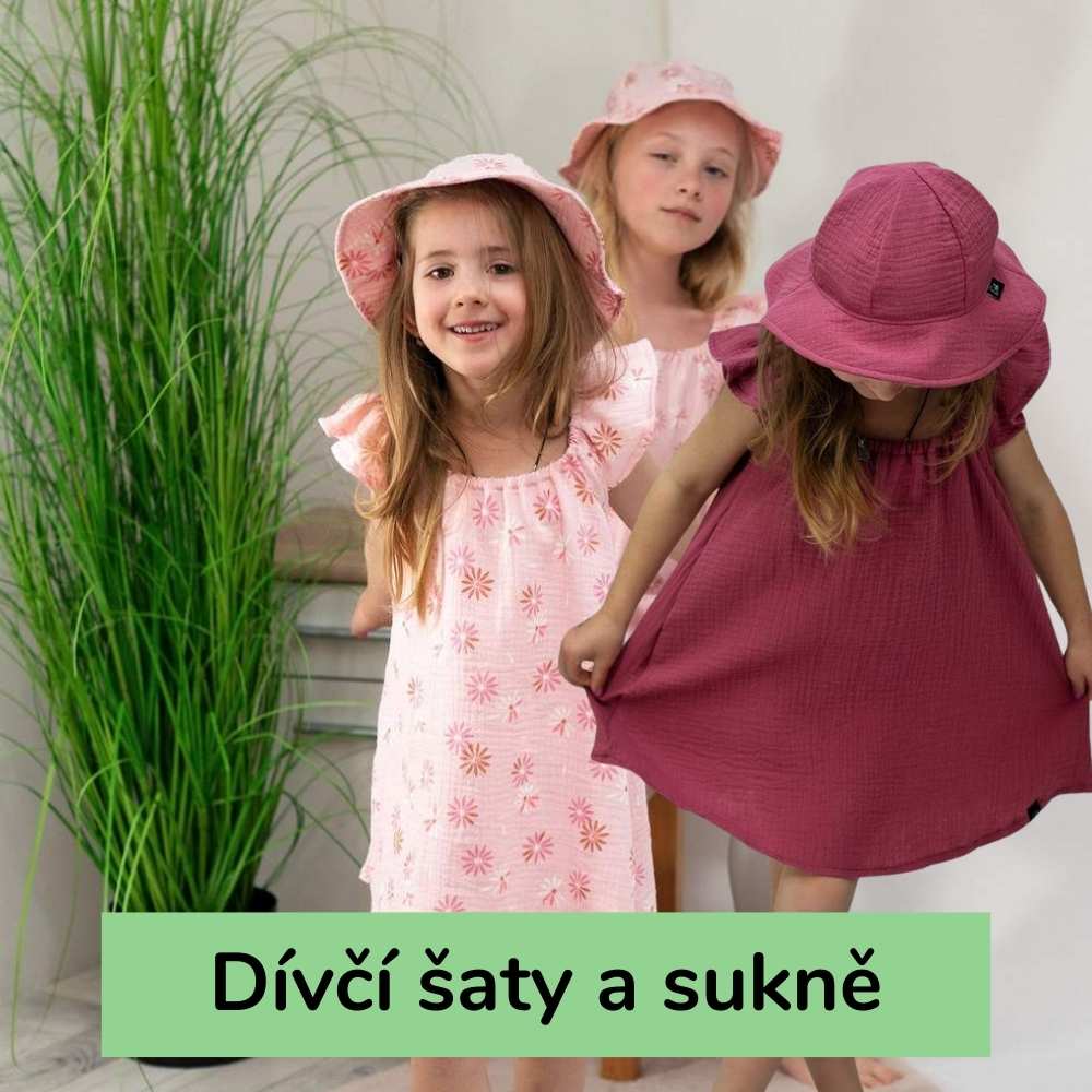 Dívčí šaty a sukně