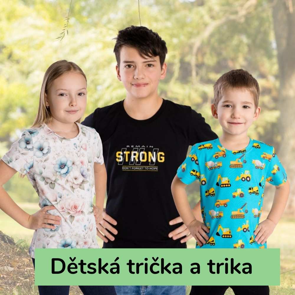 Dětská trička a trika