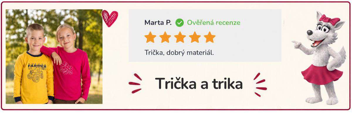Trička a trika