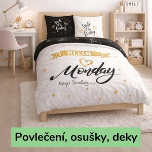 Povlečení a osušky