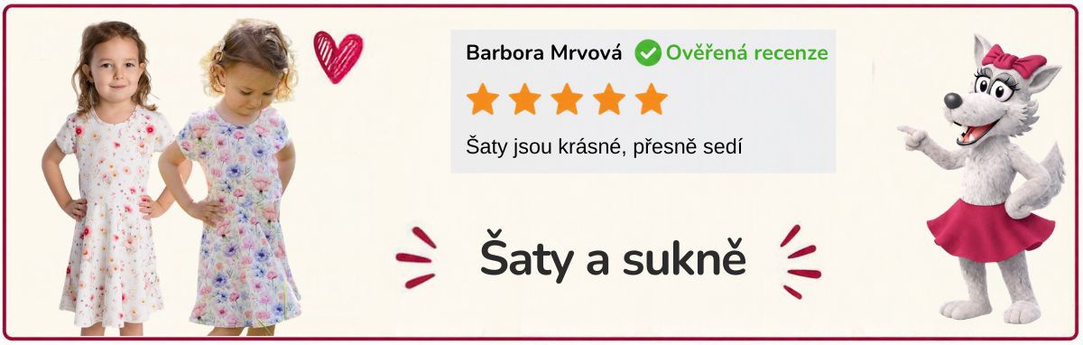 Dívčí šaty a sukně