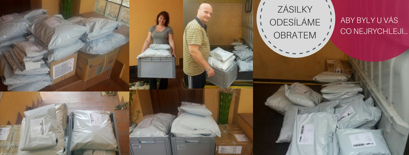 Zásilky expedujeme obratem