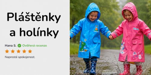 Dětské pláštěnky a holínky