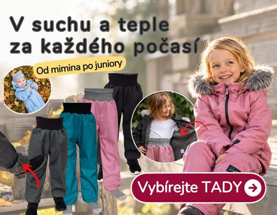 Softshellové kalhoty