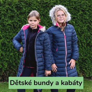 Dětské bundy a kabáty