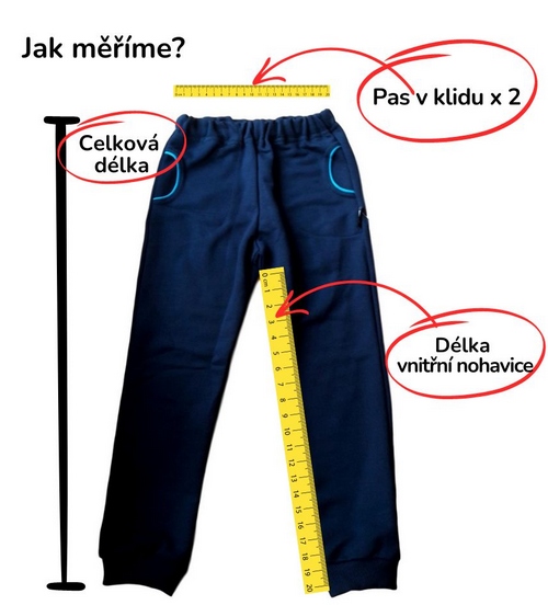 Chlapecké bavlněné tepláky Betty Mode