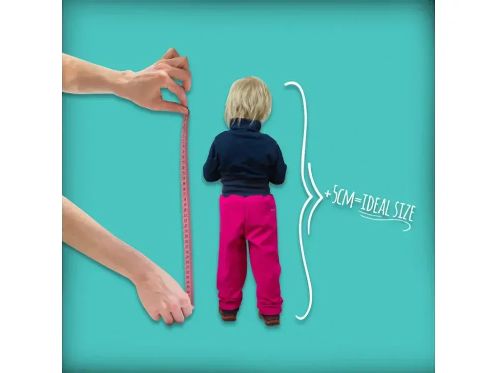 Dívčí softshellové kalhoty Unuo s fleecem tmavě růžové - květinky