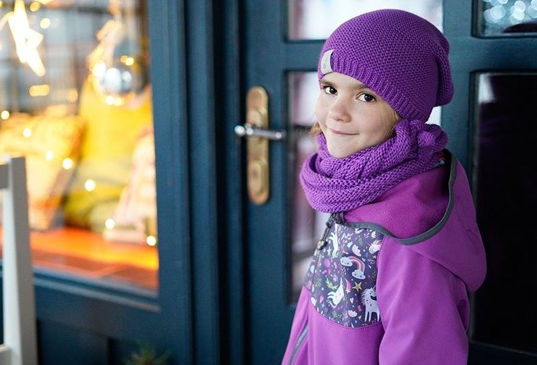 Pletená čepice Unuo tyrkysová