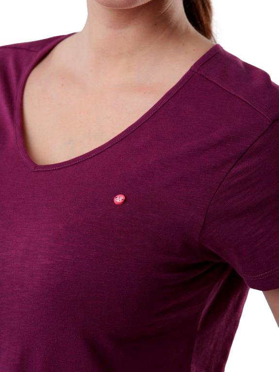 Dámské šaty Loap Blanka tmavě růžové