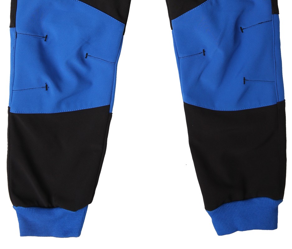 Chlapecké softshellové kalhoty Wolf B2283 (jarní bez fleecu)  černé