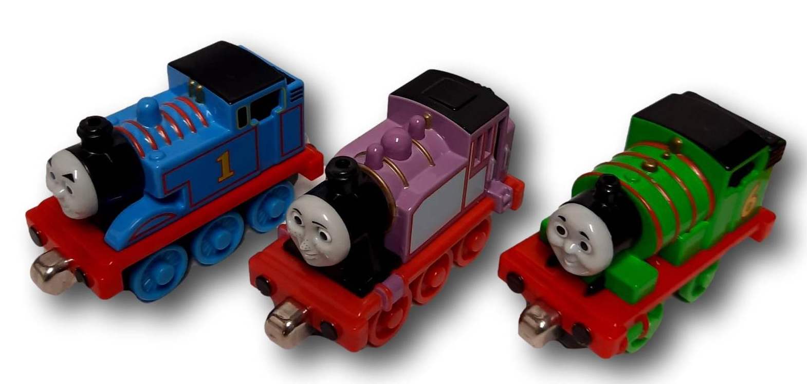Fisher-Price Sada 3 mašinek Thomas & Friends - magnetické - rozbalené balení AKČNÍ CENA