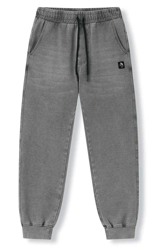 Sportovní kalhoty Wolf T2662B (imitace rifoviny) šedé