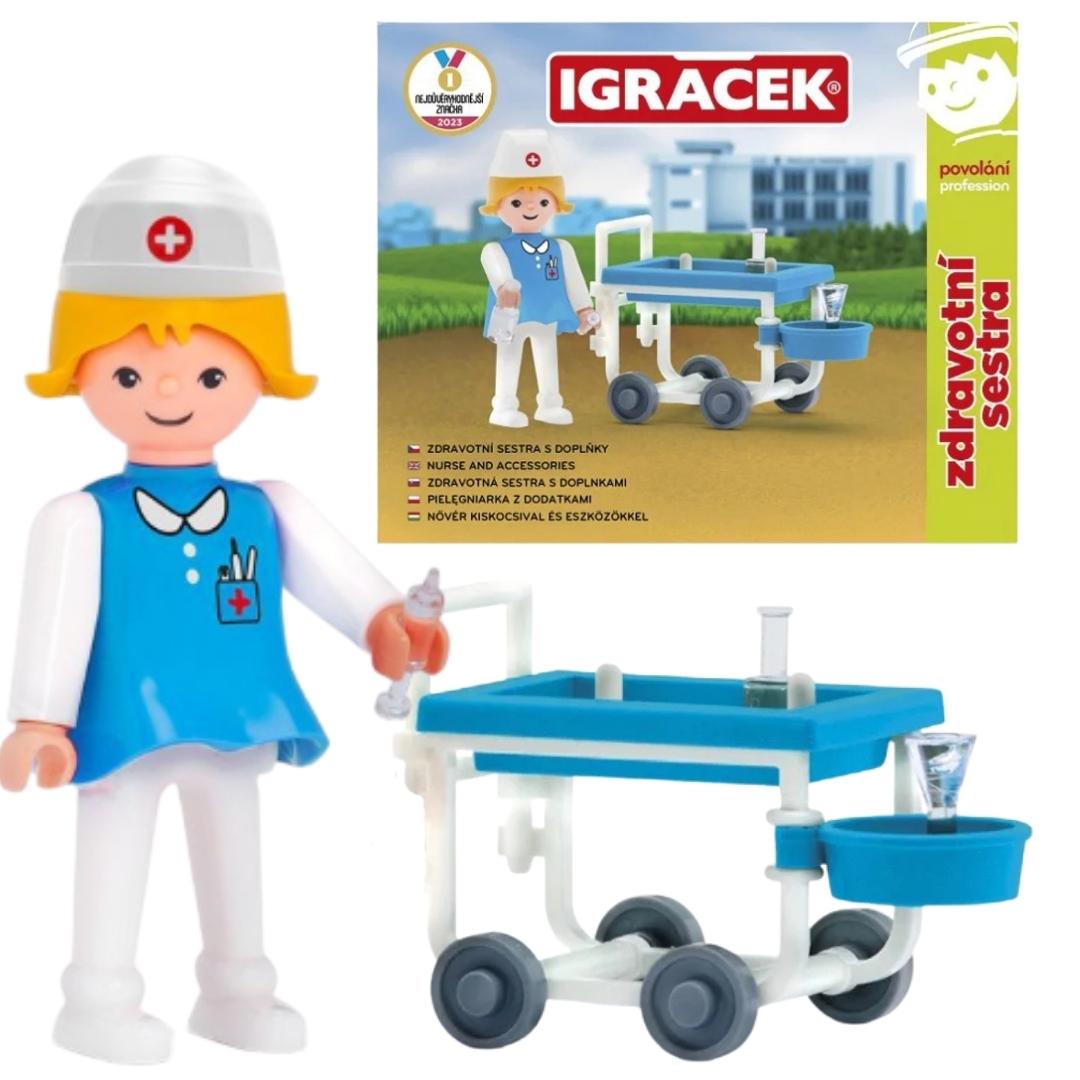 Igráček Zdravotní sestra s doplňky