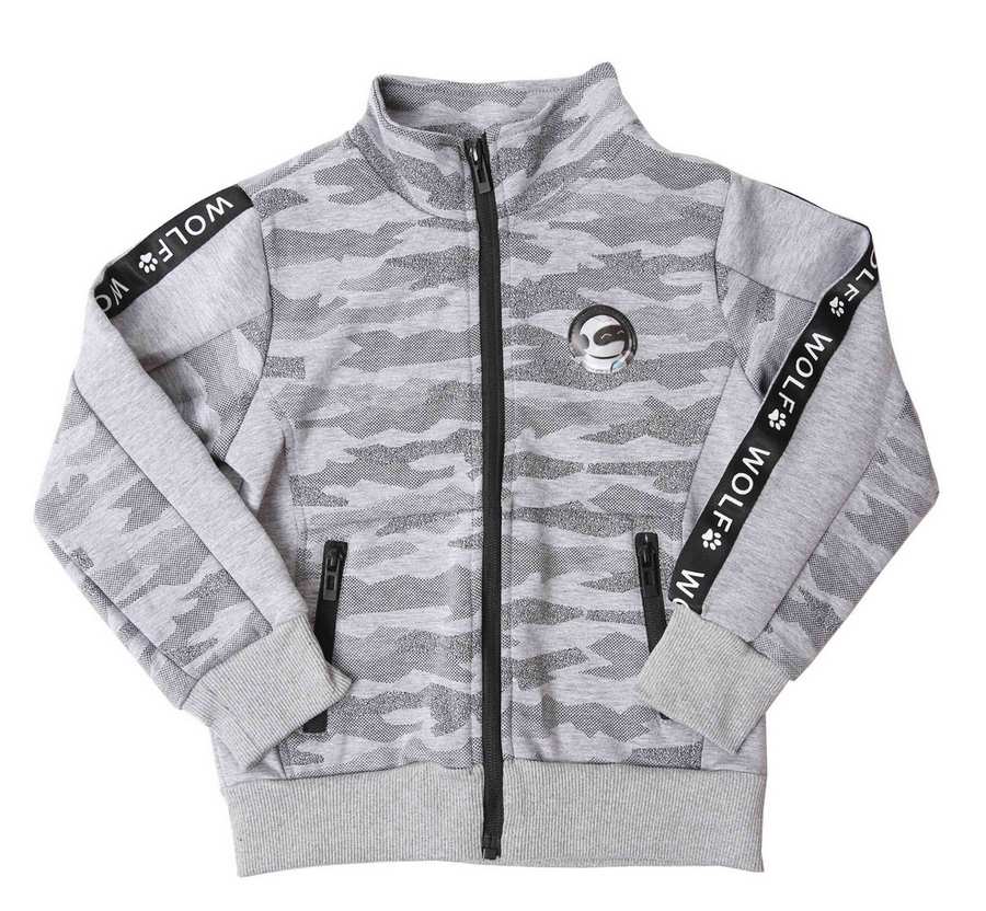Chlapecká mikina Wolf M2151 vel. 98,104 šedá