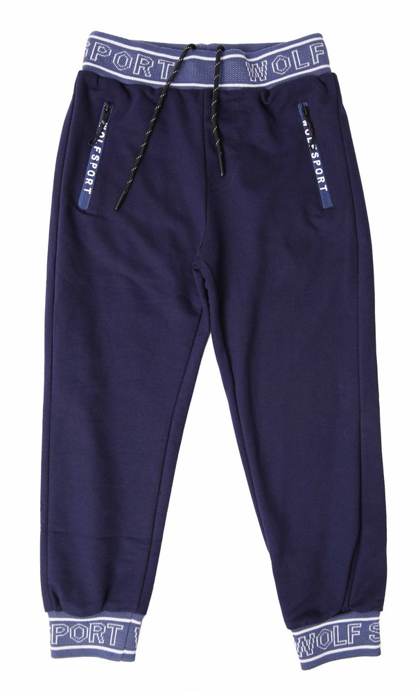 Sportovní chlapecké tepláky Wolf T2177D vel. 98-116 modré