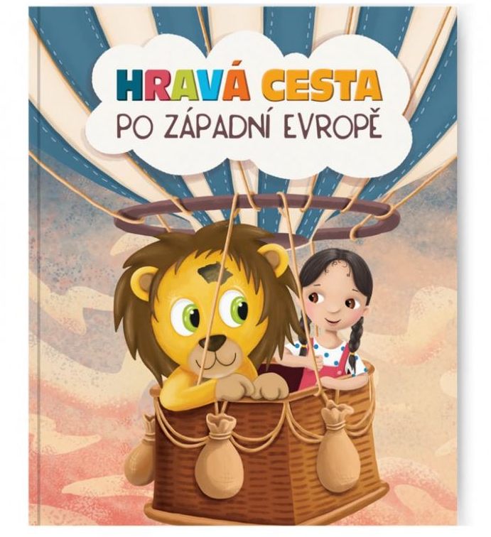 Dětská knížka: Hravá cesta po západní Evropě