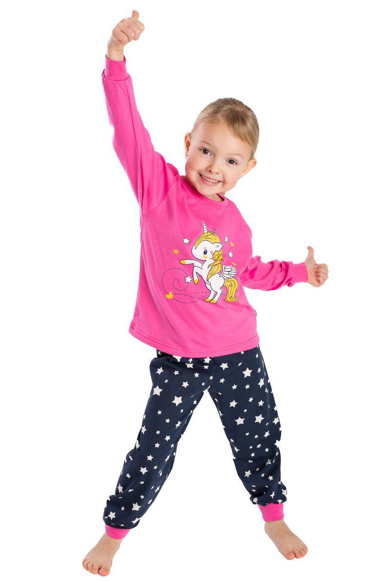 Dívčí pyžamo Betty Mode vel. 92 jednorožec
