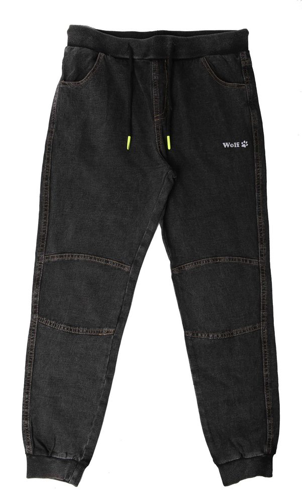 Sportovní kalhoty Wolf T2262 vel. 134-140 seprané černé