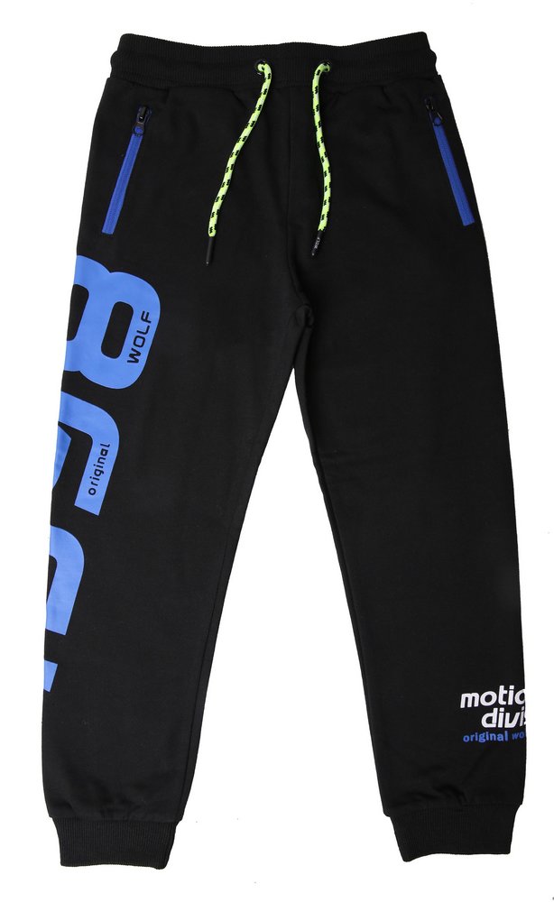 Sportovní chlapecké tepláky Wolf T2278 vel. 122 černé
