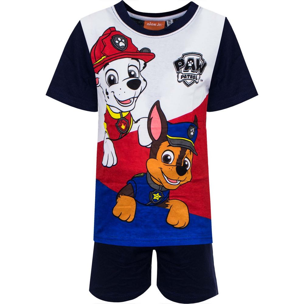 Chlapecké letní pyžamo Paw Patrol vel. 104 tmavě modré