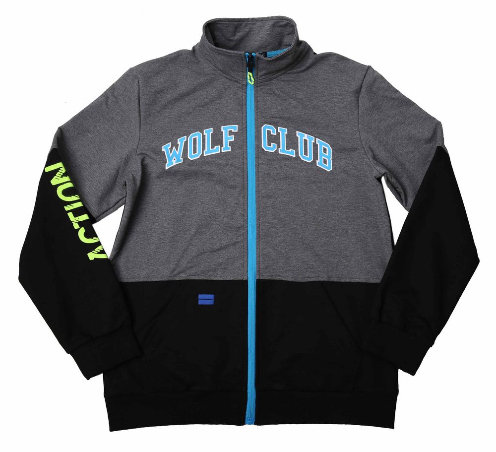 Chlapecká mikina Wolf M2258 vel. 140-152 šedá
