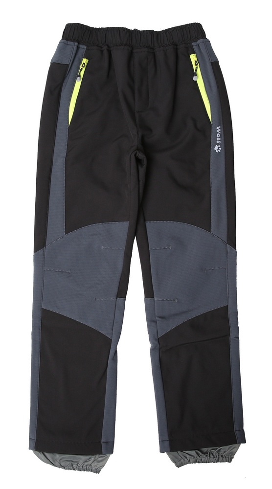 Dětské softshellové kalhoty Wolf B2296 vel. 98 černé