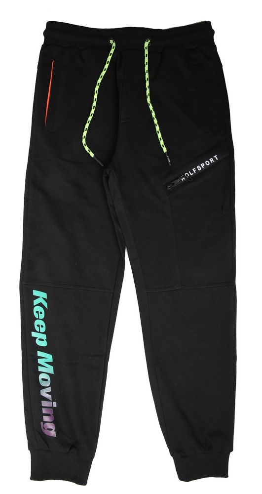 Sportovní chlapecké tepláky Wolf T2276B vel. 140 černé