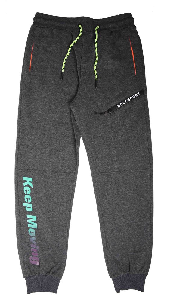Sportovní chlapecké tepláky Wolf T2276B vel. 140 šedé