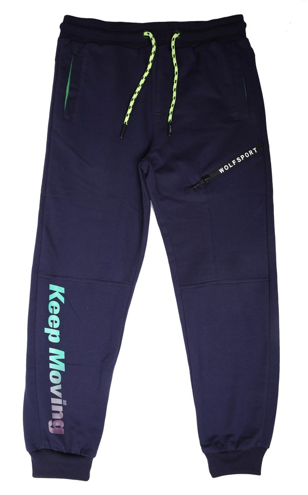 Sportovní chlapecké tepláky Wolf T2276B vel. 146 tm.modré