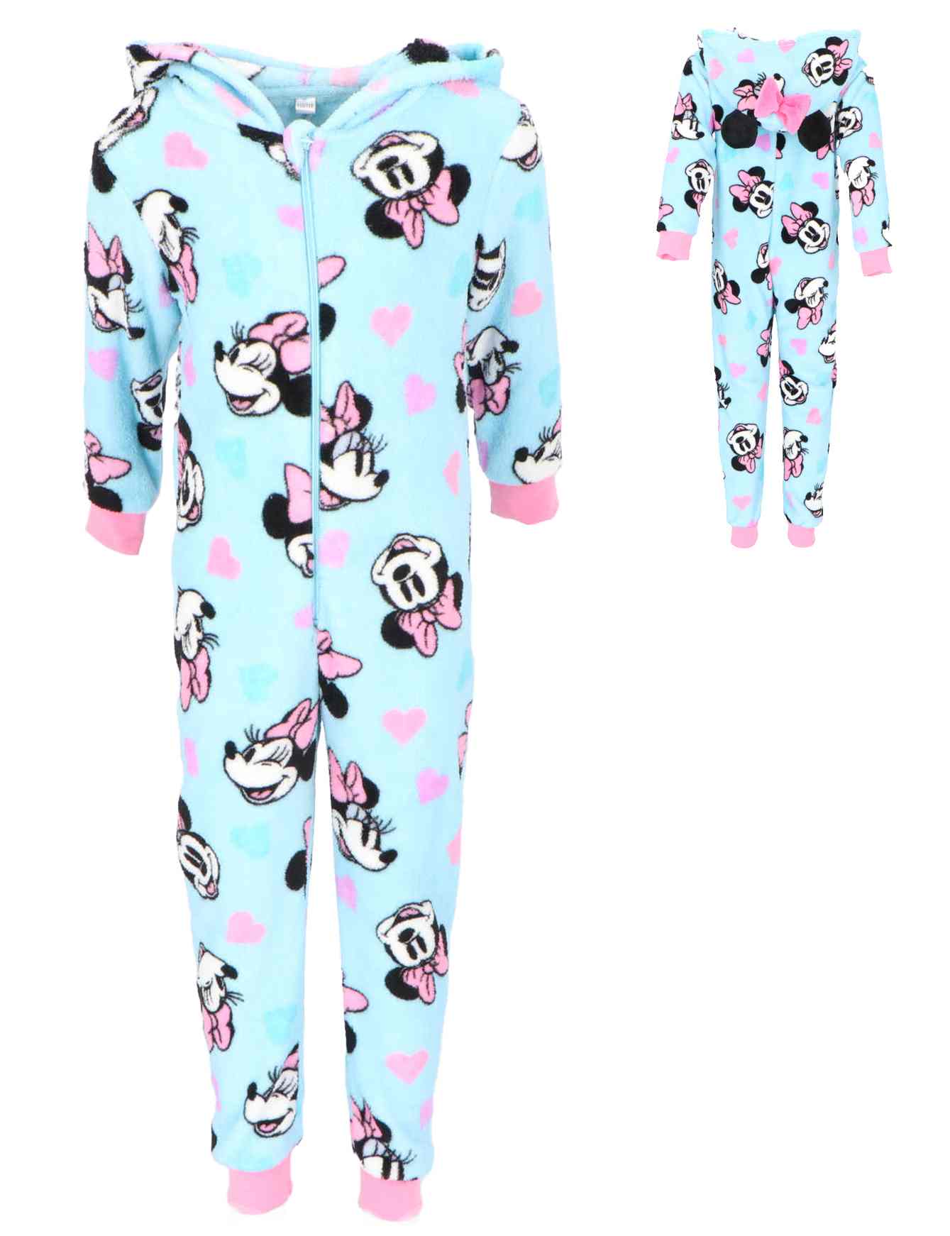 Dívčí overal Minnie vel. 110/116 světle modrý