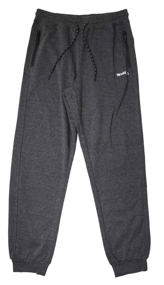 Pánské sportovní tepláky Wolf T2375B vel. XXL tmavě šedé