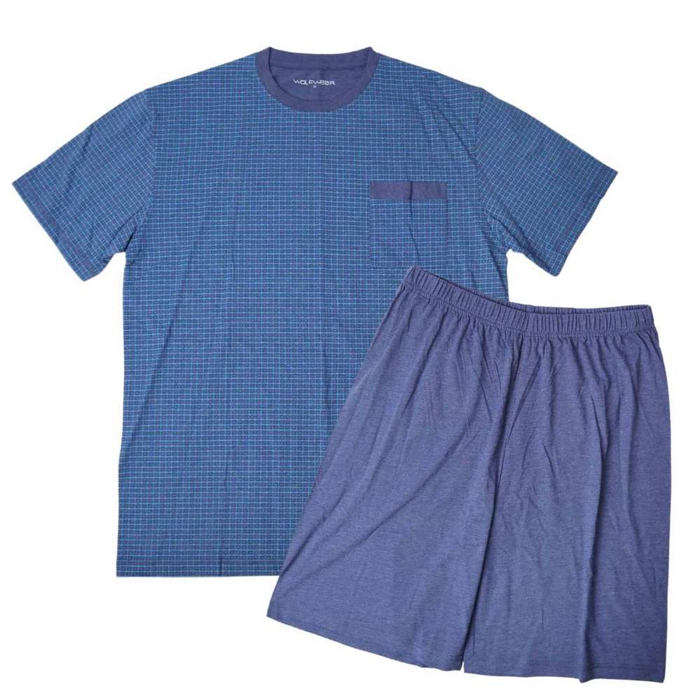 Letní pánské pyžamo Wolf S2375C vel. XL modré