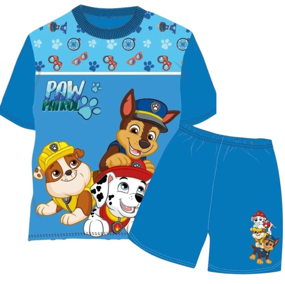 Chlapecké letní pyžamo Paw Patrol vel. 92 modré