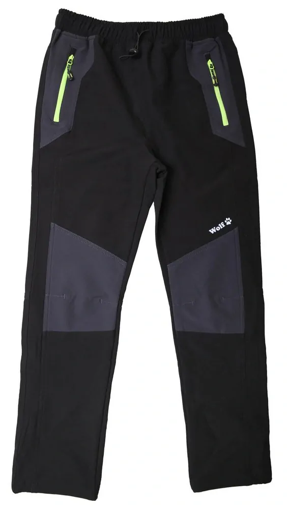 Chlapecké outdoorové kalhoty Wolf B2485 (JARNÍ) vel. 116-146 černé