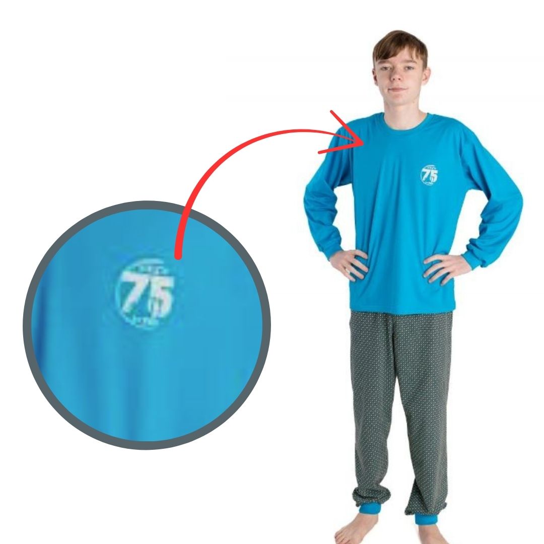 Chlapecké pyžamo Betty Mode č. 75 vel. 170 tyrkysové