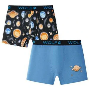 Chlapecké trenkoslipy/boxerky Wolf L2581 vel. 98/104-122/128 dvojbalení
