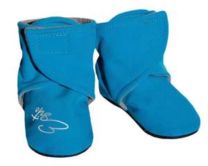 Softshellové barefoot bačkůrky, capáčky s fleecem na jaro a podzim tyrkysové (2-18 měsíců / více velikostí)
