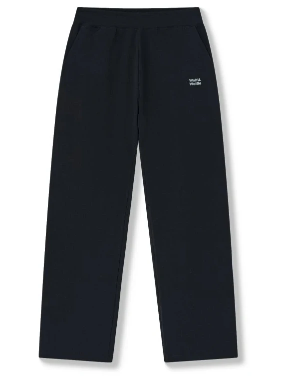 Dámské tepláky Wolf & Wolfie T2574B vel. L-XXXL černé s kapsami