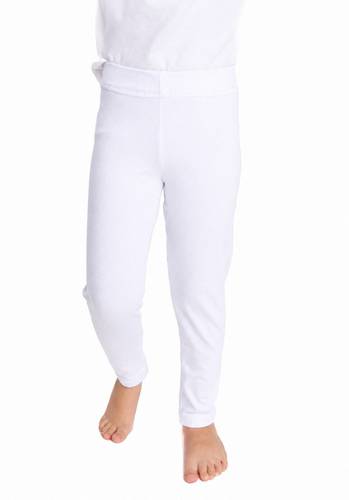 Dívčí legíny Betty mode vel. 110-152 bílé
