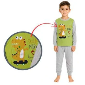 Chlapecké pyžamo Wolf S2255B vel. 104,128 zelené