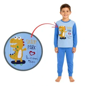 Chlapecké pyžamo Wolf S2255B vel. 104,128 modré