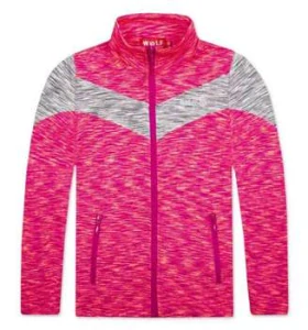 Outdoorová dívčí mikina Wolf M2441 vel. 116,140,146 růžová