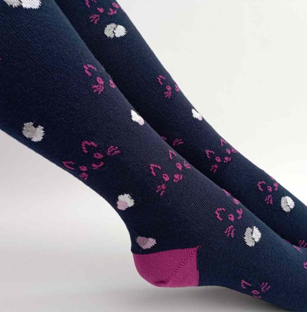 Dívčí punčocháče Trepon Kiten tmavě modré