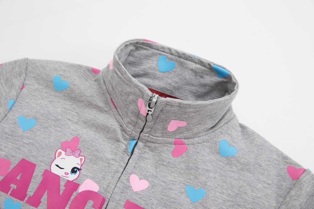 Dívčí mikina Wolf M2455 šedá