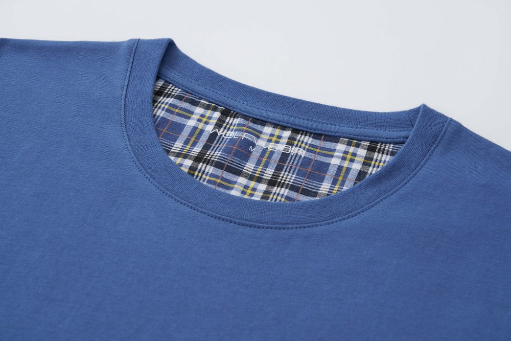 Letní pánské pyžamo Wolf S2575A vel. M-XXXL tmavě modré