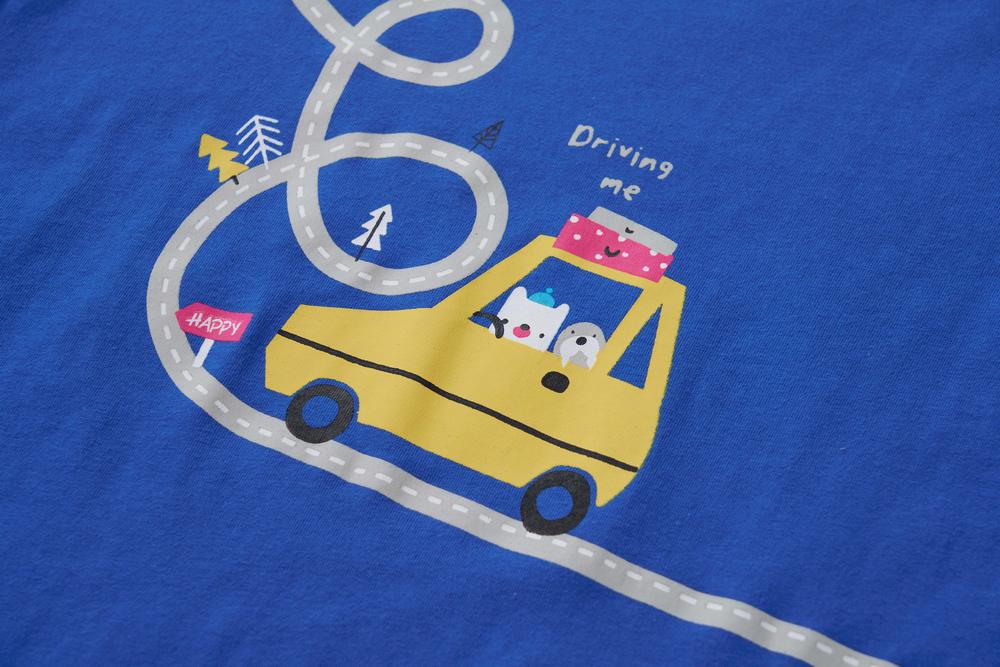 Chlapecké letní pyžamo Wolf S2561 modré