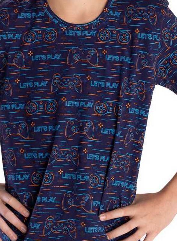 Chlapecké tričko Betty mode Lets play tmavě modré