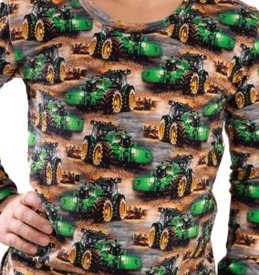 Chlapecké triko Betty mode traktor zelený