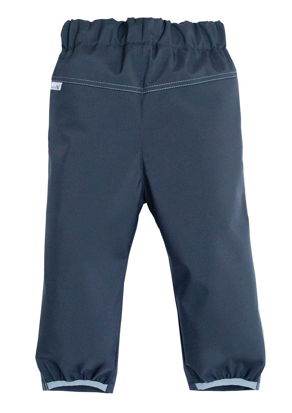 Dětské softshellové kalhoty Esito Mono BEZ VYTEPLENÍ šedé